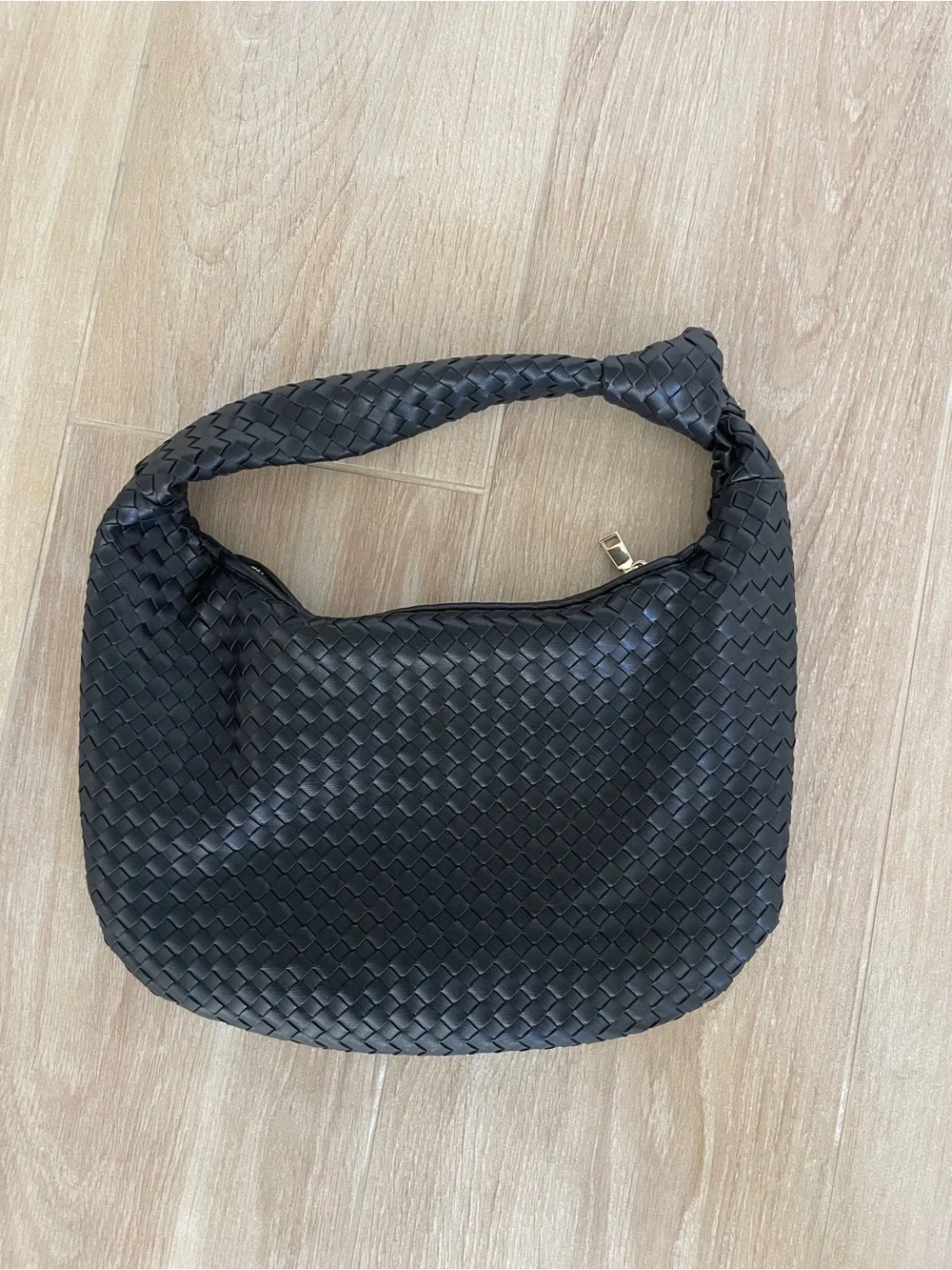 Anthropologie Melie Bianco Brigitte Large Faux Leather Shoulder Bag EUC Hobo Bag